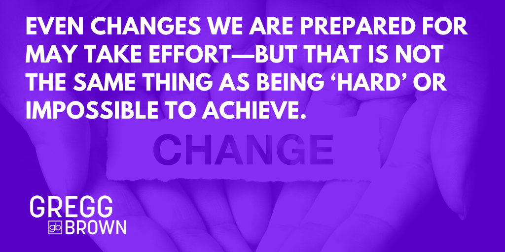 change management myhts debunked quote - gregg brown